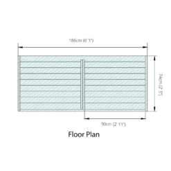 Mercia Double Log Store -Westland Shop 12806821 8535028837762330