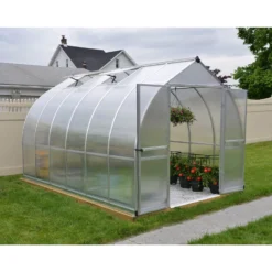 Palram 8 X 12ft Canopia Bella Greenhouse - Silver -Westland Shop 12806866 1534833196712898