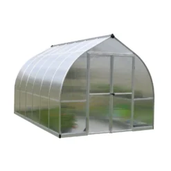 Palram 8 X 12ft Canopia Bella Greenhouse - Silver -Westland Shop 12806866 3404833196403058