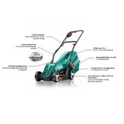 Bosch 1300W Rotak 34-13 Electric Lawn Mower - 34cm -Westland Shop 12809318 6605027558834463