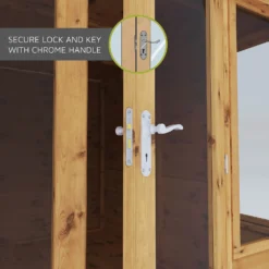 Mercia 12 X 8ft Garden Room With Side Shed 17 Mercia 12 X 8ft Garden Room With Side Shed -Westland Shop 12809383 9304983778682805