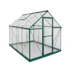 Palram 6 X 8ft Canopia Harmony Greenhouse - Green 13 Palram 6 X 8ft Canopia Harmony Greenhouse - Green -Westland Shop 12810587 1024833169822239