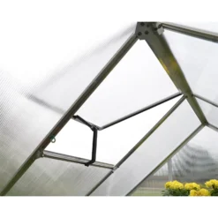 Palram 6 X 8ft Canopia Mythos Greenhouse - Silver -Westland Shop 12810591 2754833169469004