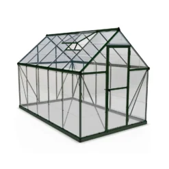 Palram 6 X 10ft Canopia Harmony Greenhouse - Green -Westland Shop 12810721 9424832988427056