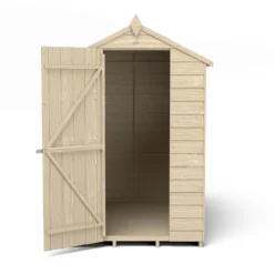 Forest Overlap 6 X 4ft Pressure Treated Apex Shed -Westland Shop 12810807 8294833195235290