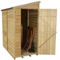 6x3ft Forest Overlap Pent Wooden Shed 14 6x3ft Forest Overlap Pent Wooden Shed -Westland Shop 12810808 1004833197224320