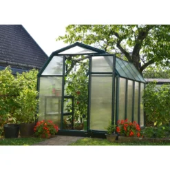 Palram 6 X 8ft Canopia Eco Grow Greenhouse - Green -Westland Shop 12810861 1494833198561438