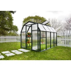 Palram 6 X 8ft Canopia Eco Grow Greenhouse - Green -Westland Shop 12810861 8934833198442485