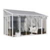 Palram Canopia Sanremo 10 X 14ft Conservatory - White