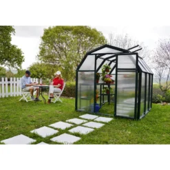 Palram 6 X 6ft Canopia Eco Grow Greenhouse - Green -Westland Shop 12810863 3514833197085747