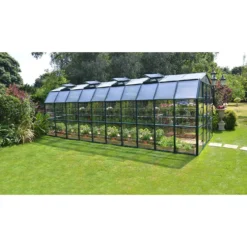 Palram 8 X 20ft Canopia Grand Gardener Greenhouse - Green -Westland Shop 12810865 3894833196357740