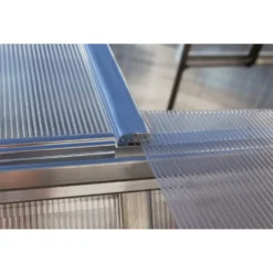 Palram 8 X 12ft Canopia Essence Greenhouse - Silver 16 Palram 8 X 12ft Canopia Essence Greenhouse - Silver -Westland Shop 12810970 5614833197064981