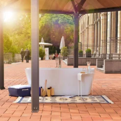 Palram - Canopia Monaco Hexagonal Garden Gazebo Grey 15 Palram - Canopia Monaco Hexagonal Garden Gazebo Grey -Westland Shop 12810973 6594924172899470