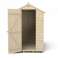 Forest 6 X 4ft Overlap Pressure Treated Apex Shed - Incl. Installation -Westland Shop 12814913 6904832986757169