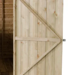 8x6ft Forest Wooden Overlap Pressure Treated Apex Shed -incl. Installation -Westland Shop 12814915 1624845696474645