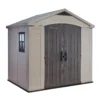 Keter Factor 8 X 6ft Outdoor Garden Apex Storage Shed - Beige/Brown 2 Keter Factor 8 X 6ft Outdoor Garden Apex Storage Shed - Beige/Brown -Westland Shop 12817713 1924895619203559