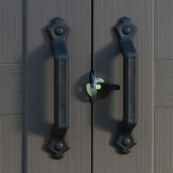 Keter Factor 8 X 11ft Outdoor Garden Apex Storage Shed - Beige/Brown -Westland Shop 12817718 3454895623513530