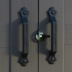 Keter Factor 6 X 6ft Outdoor Garden Apex Storage Shed - Beige/Brown -Westland Shop 12817719 9684909322658192