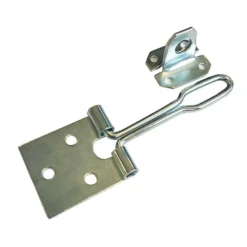 None Wire Hasp & Staple - Zinc Plated - 102mm