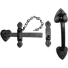 None Suffolk Latch - Decorative - Black - 152mm -Westland Shop 12818833 1524831944353859