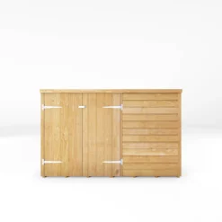 Mercia 6 X 3ft Overlap Pent Bike Shed -Westland Shop 12819936 7904989186109146