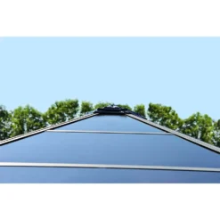 Palram - Canopia Roma Hexagonal Garden Gazebo Grey -Westland Shop 12821930 1404833174889818