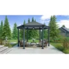 Palram - Canopia Roma Hexagonal Garden Gazebo Grey -Westland Shop 12821930 5254831431974796