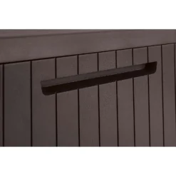 Keter City Outdoor Garden Storage Box 113L - Brown -Westland Shop 12822290 1714900073814477