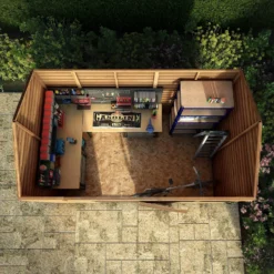 Mercia 10 X 6ft Overlap Reverse Apex Shed -Westland Shop 12822433 1484980392709084