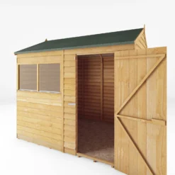 Mercia 8 X 6ft Overlap Reverse Apex Shed -Westland Shop 12822435 1485033256129345