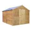 Mercia 12 X 8ft Overlap Apex Windowless Shed