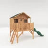 Mercia 14 X 7ft Honeysuckle Wooden Playhouse With Tower And Slide - Installation Included -Westland Shop 12822467 1014949331932346