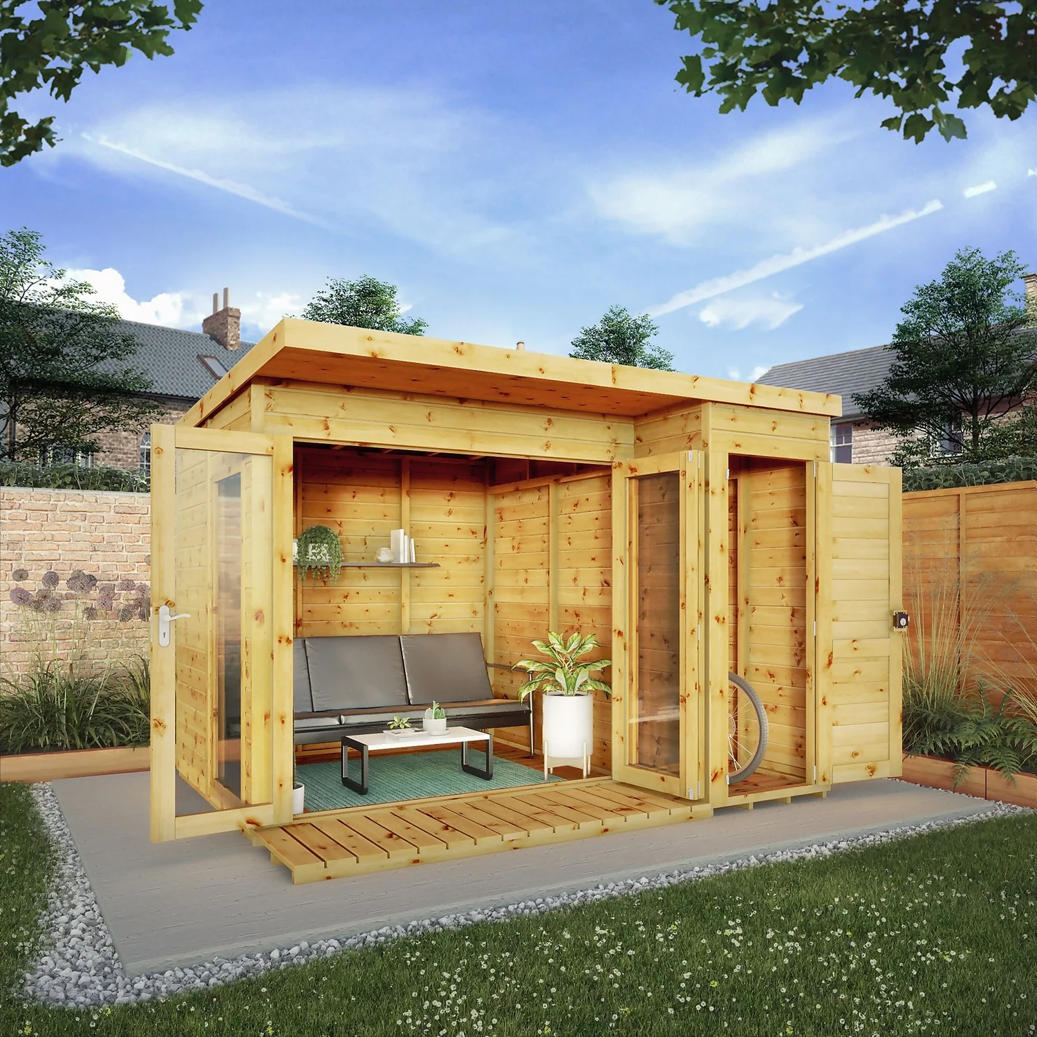 Mercia 10 X 8ft Garden Room With Side Shed - Incl. Installation 4 Mercia 10 X 8ft Garden Room With Side Shed - Incl. Installation - Image 2