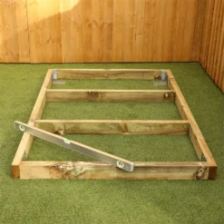 Mercia 6x4ft Pressure Treated Wooden Shed Base - Installation Included -Westland Shop 12822602 1054832960127915