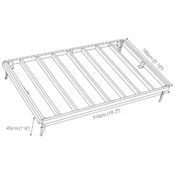 Mercia 10x6ft Pressure Treated Wooden Shed Base - Installation Included -Westland Shop 12822605 1944832958324144