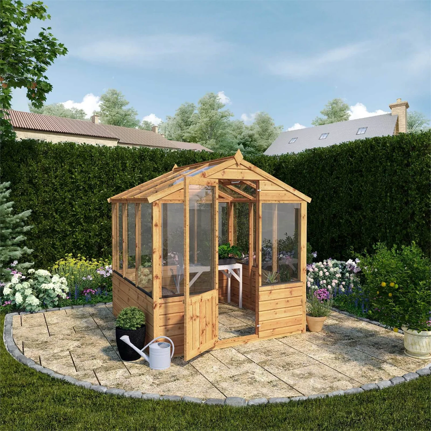 Mercia 6 X 6ft Traditional Greenhouse - Incl. Installation 4 Mercia 6 X 6ft Traditional Greenhouse - Incl. Installation - Image 2