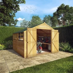 Mercia 10 X 10ft Overlap Apex Shed - Incl. Installation -Westland Shop 12825398 2615047800452853