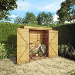 Mercia 6 X 2ft 6in Overlap Pent Storage Shed - Incl. Installation -Westland Shop 12825552 1124989186635964