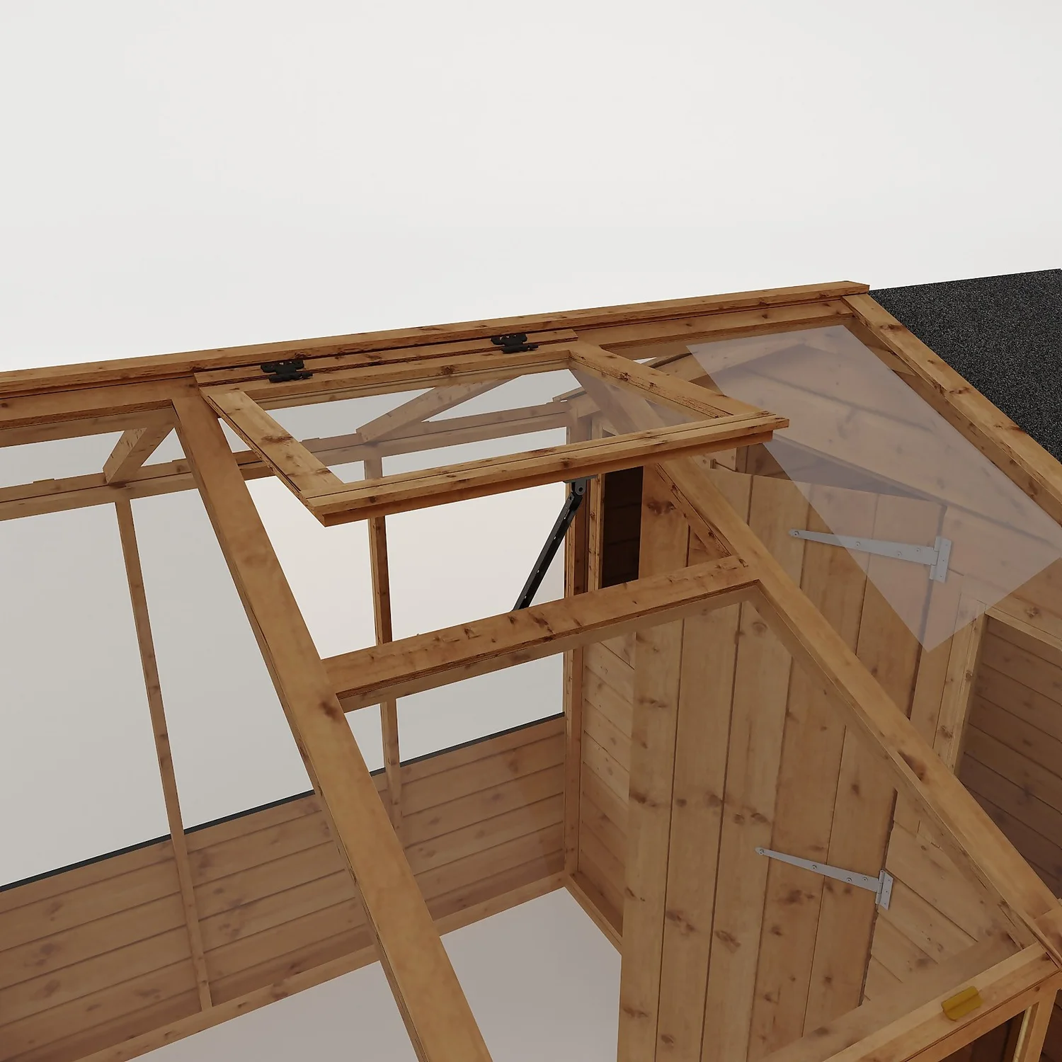 Mercia 10 X 6ft Traditional Apex Greenhouse Combi - Installation Included 7 Mercia 10 X 6ft Traditional Apex Greenhouse Combi - Installation Included - Image 5