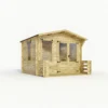 Mercia (Installation Included) 3.3x3.7m Sherwood 19mm Log Cabin With Veranda -Westland Shop 12825711 1704831951295715