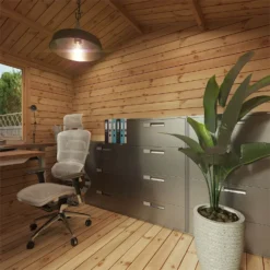 Mercia (Installation Included) 3x3.3m Sherwood 19mm Log Cabin -Westland Shop 12825713 1894833221597919