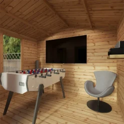 Mercia (Installation Included) 3.3x3.4m Sherwood 19mm Log Cabin 17 Mercia (Installation Included) 3.3x3.4m Sherwood 19mm Log Cabin -Westland Shop 12825715 1054833219059202