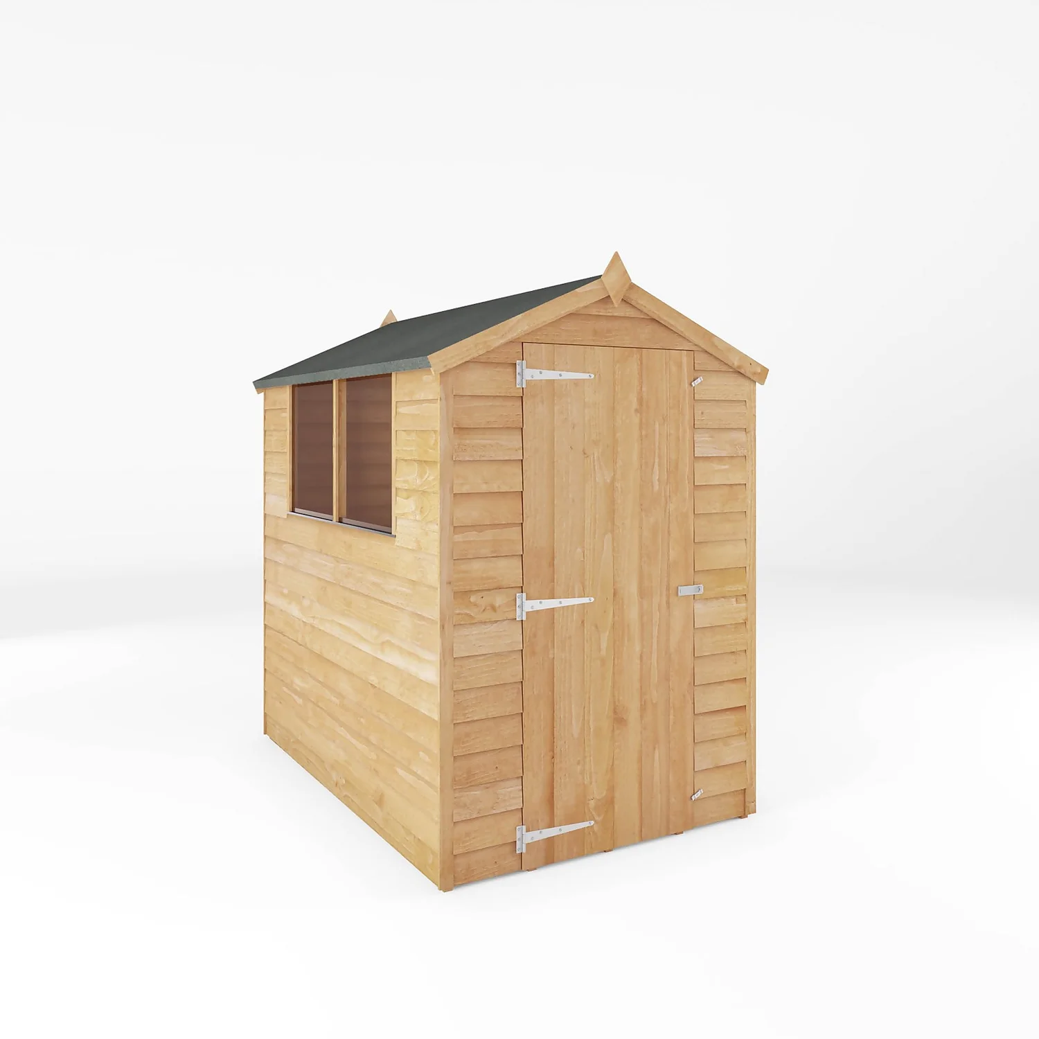 Mercia 6 X 4ft Overlap Apex Shed - Incl. Installation 3 Mercia 6 X 4ft Overlap Apex Shed - Incl. Installation
