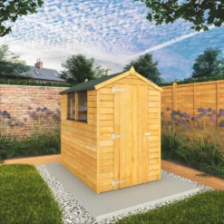 Mercia 6 X 4ft Overlap Apex Shed - Incl. Installation 14 Mercia 6 X 4ft Overlap Apex Shed - Incl. Installation -Westland Shop 12827090 8755047800702375