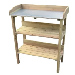 None Wooden Potting Table