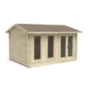 Chiltern 4.0m X 3.0m Log Cabin Double Glazed 34kg Felt, Plus Underlay -Westland Shop 12832763 5024831945011273
