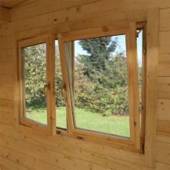 Forest Melbury 4.0m X 3.0m Log Cabin Double Glazed 24kg Polyester Felt, Plus Underlay -Westland Shop 12832770 6474833198455025