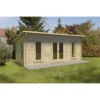 Forest Arley 6.0m X 3.0m Cabin Double Glazed 34kg Polyester Felt, Plus Underlay -Westland Shop 12832933 1414831945758132