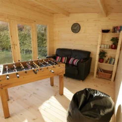 Forest Melbury 4.0m X 3.0m Log Cabin Double Glazed 34kg Polyester Felt, Plus Underlay - Installation Included 16 Forest Melbury 4.0m X 3.0m Log Cabin Double Glazed 34kg Polyester Felt, Plus Underlay - Installation Included -Westland Shop 12833114 1244833197356044