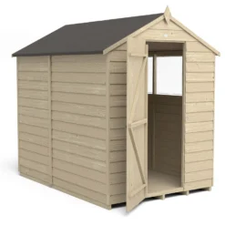 Forest 7 X 5ft Overlap Pressure Treated Apex Shed -incl. Installation -Westland Shop 12833312 1414833204473706